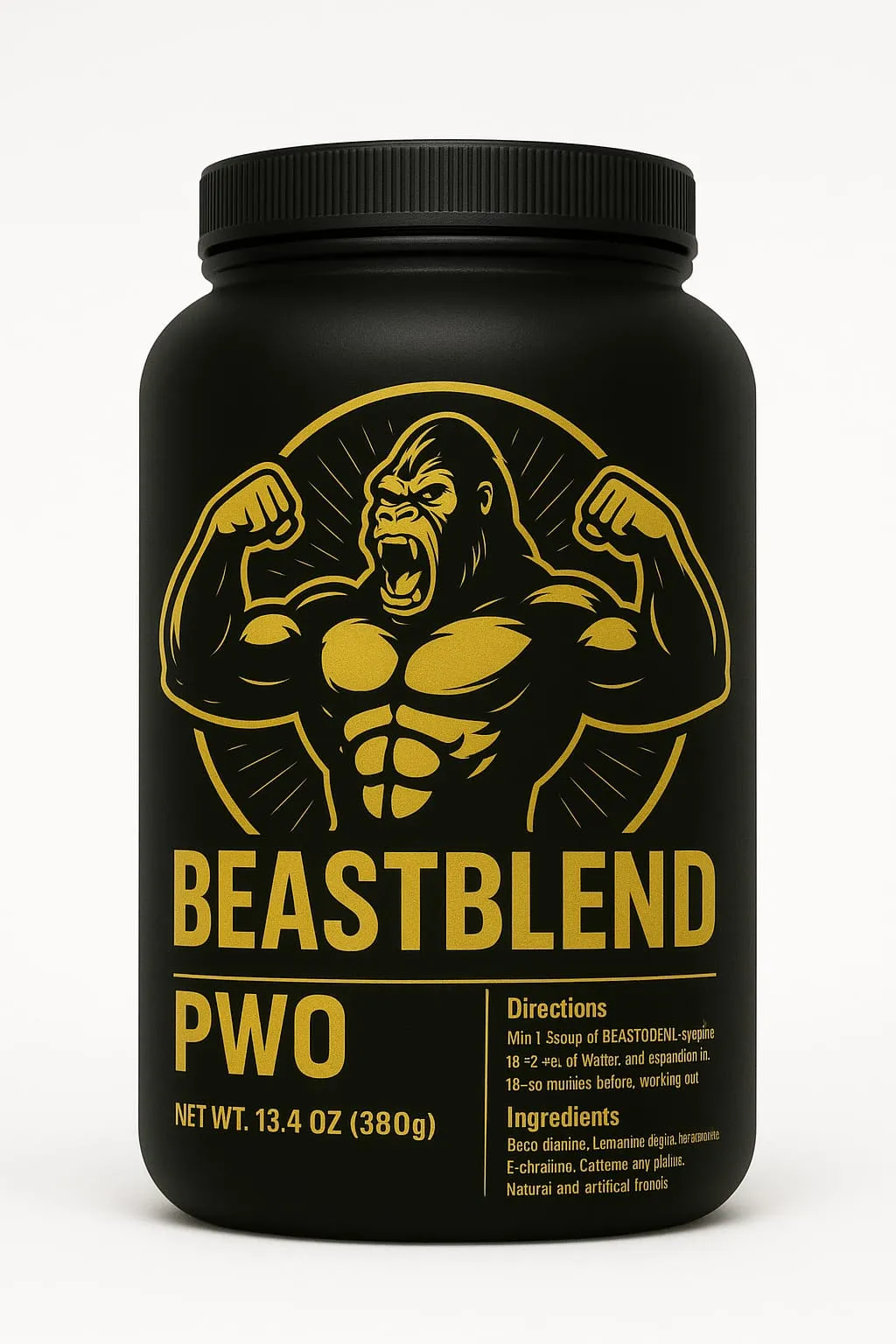 BEASTBLEND Pre-Workout - Explosive Energy